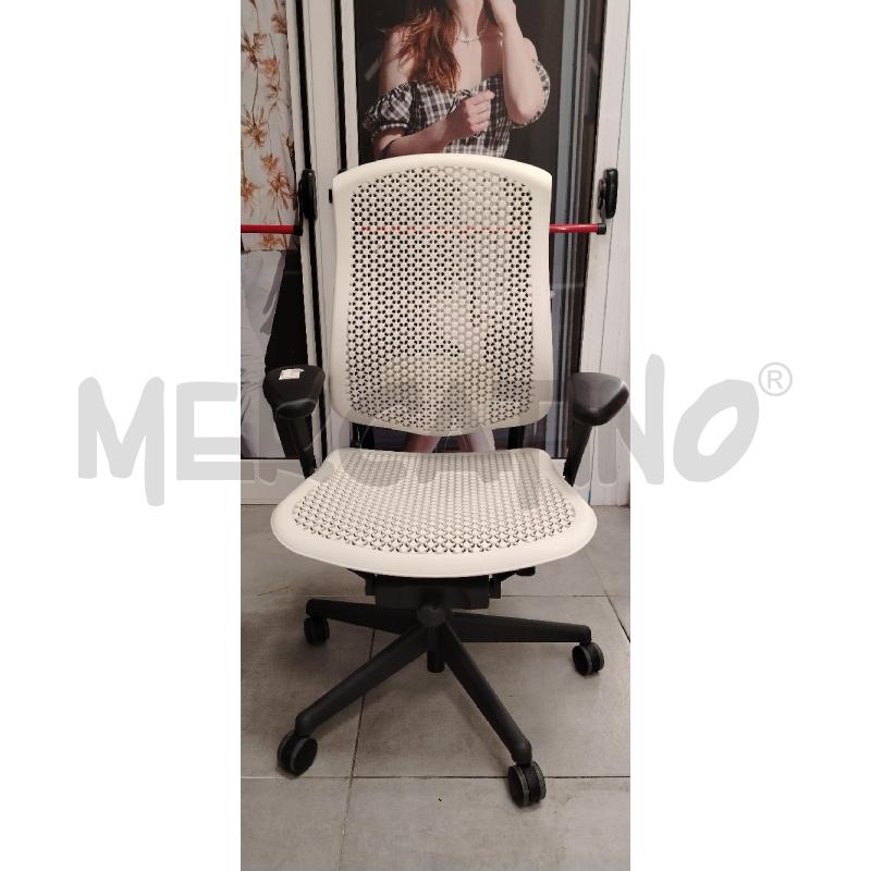SEDIA DA UFFICIO HERMANMILLER CELLE | Mercatino dell'Usato Roma viale tirreno 1