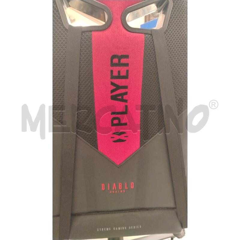 SEDIA GAMING PLAYER DIABLO | Mercatino dell'Usato Roma viale tirreno 2
