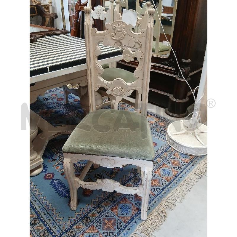 SEDIE PZ. 4 SHABBY | Mercatino dell'Usato Roma viale tirreno 1