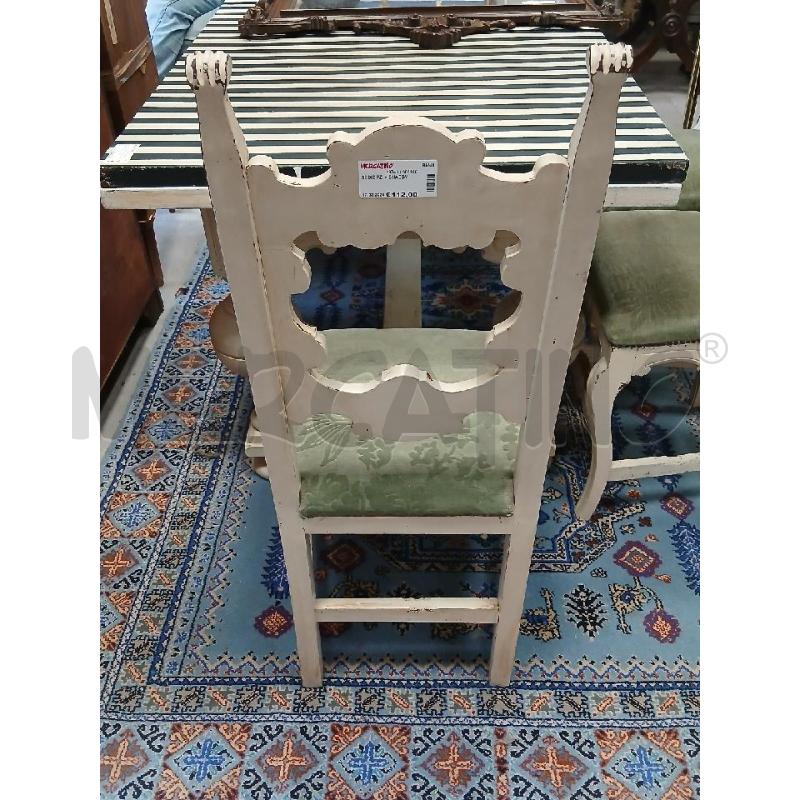 SEDIE PZ. 4 SHABBY | Mercatino dell'Usato Roma viale tirreno 2