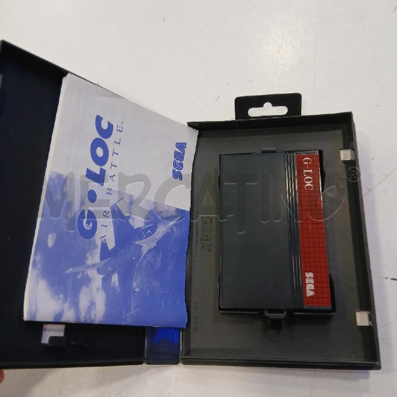 SEGA MASTER SYSTEM G-LOC AIR BATTLE COMPLETO | Mercatino dell'Usato Roma viale tirreno 3
