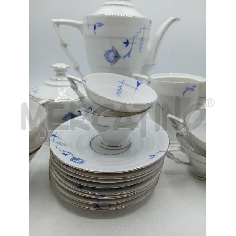 SERVIZIO CAFFÈ ART DECÒ DEC GEOMETRICHE DA 7 | Mercatino dell'Usato Roma viale tirreno 2