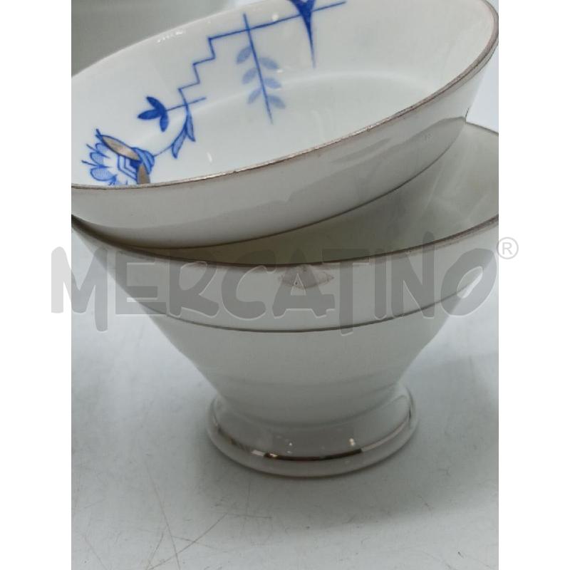 SERVIZIO CAFFÈ ART DECÒ DEC GEOMETRICHE DA 7 | Mercatino dell'Usato Roma viale tirreno 4