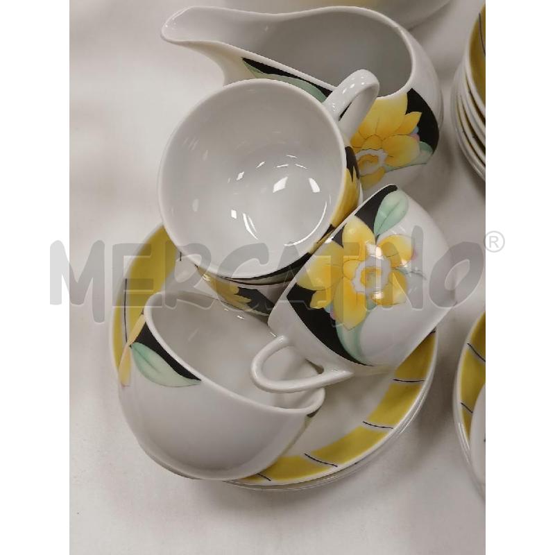 SERVIZIO CAFFÈ BAVARIA GIALLO NERO | Mercatino dell'Usato Roma viale tirreno 2
