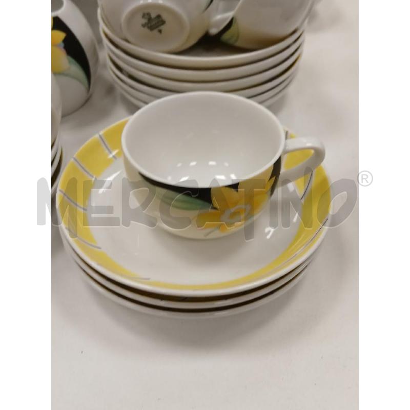 SERVIZIO CAFFÈ BAVARIA GIALLO NERO | Mercatino dell'Usato Roma viale tirreno 4