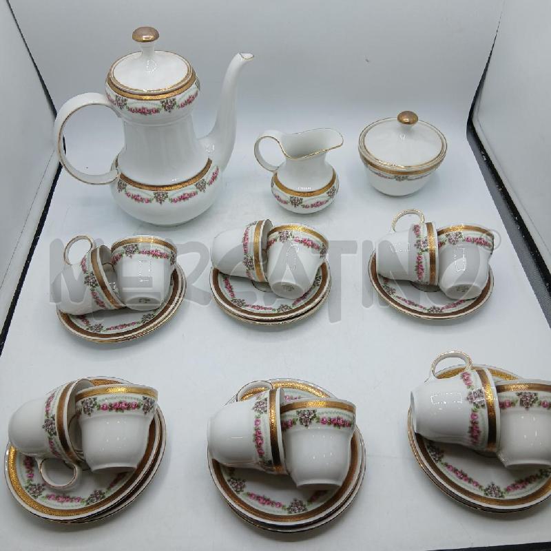 SERVIZIO CAFFÈ BAVARIA RIGO DORO FIORI ROSA | Mercatino dell'Usato Roma viale tirreno 1