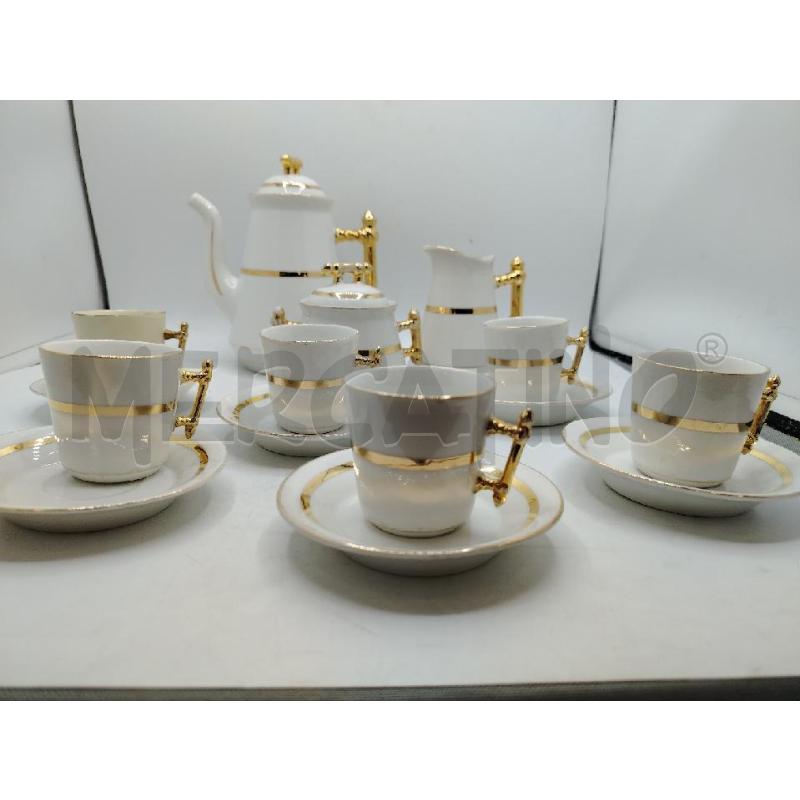 SERVIZIO CAFFÈ GINORI RIGO DOR ANNI 30 | Mercatino dell'Usato Roma viale tirreno 3