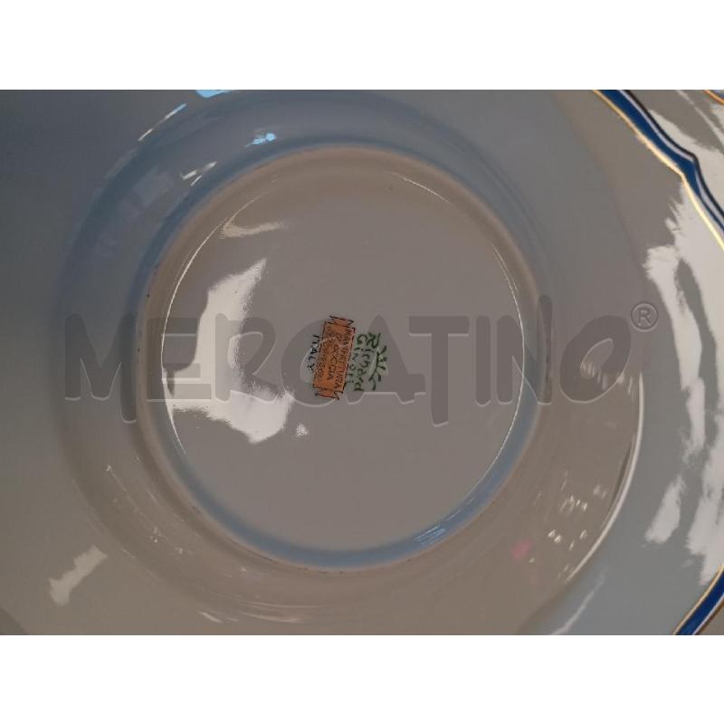 SERVIZIO GINORI DOCCIA 12PAX B/BLU ORO | Mercatino dell'Usato Roma viale tirreno 5