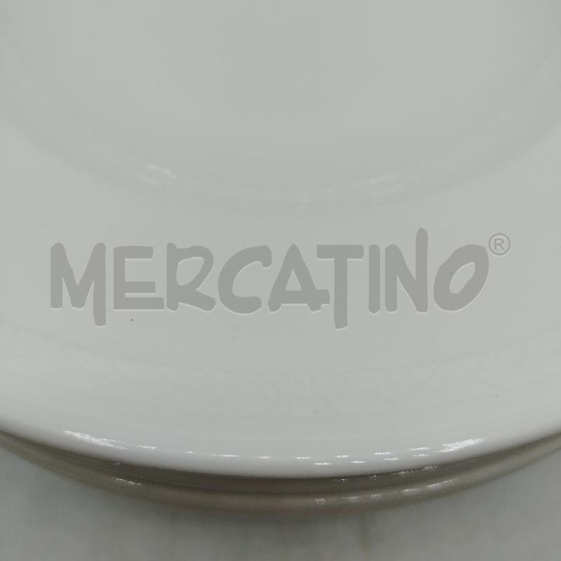 SET 6 PIATTI VILLEROY BOCH BIANCHI | Mercatino dell'Usato Roma viale tirreno 3