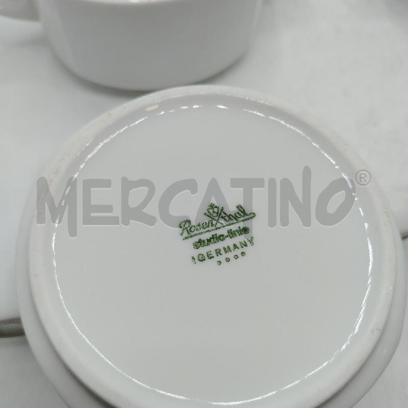 SET 6 TAZZE CONSOMMÈ ROSENTHAL | Mercatino dell'Usato Roma viale tirreno 4