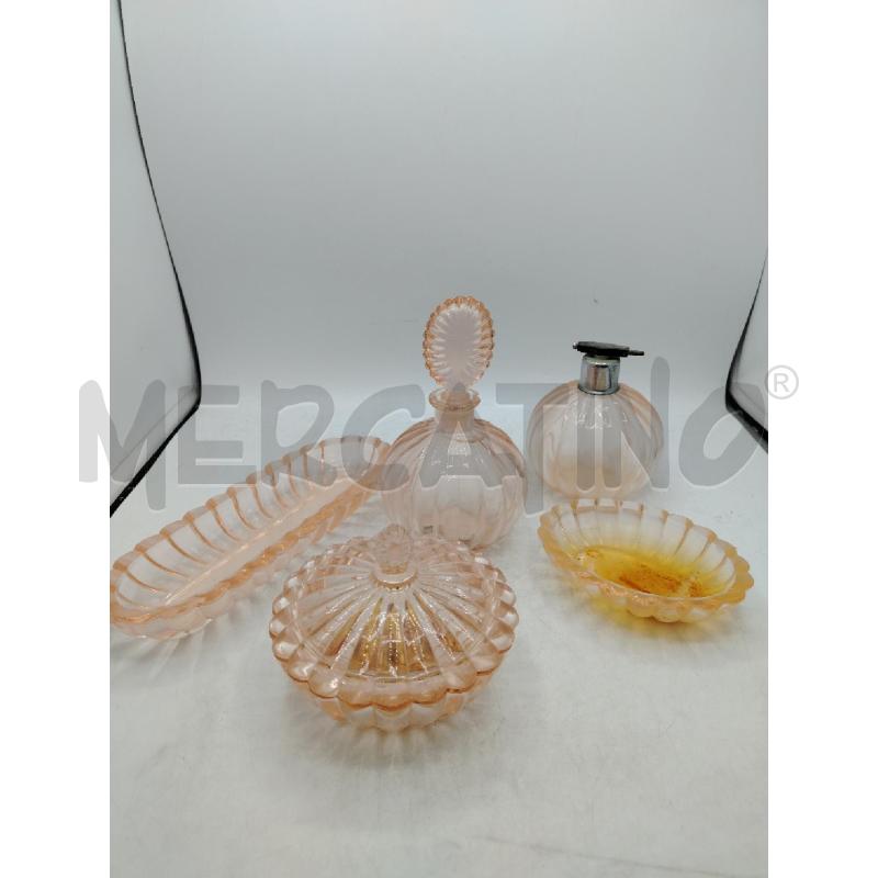 SET BAGNO CRIST ROSA | Mercatino dell'Usato Roma viale tirreno 1