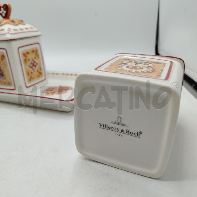 SET BARATTOLI CON VASSOIO VILLEROY GINGER CHARM | Mercatino dell'Usato Roma viale tirreno 4