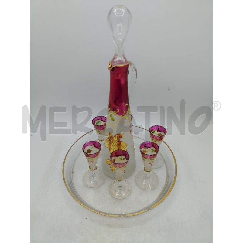 SET LIQUORE LIBERTY DEC ORO | Mercatino dell'Usato Roma viale tirreno 2