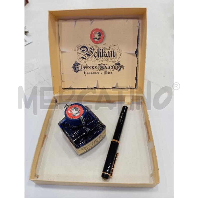 SET PELIKAN GUNTHER WAGNER STILO E INCHIOSTRO RIV STANTUFFO | Mercatino dell'Usato Roma viale tirreno 1