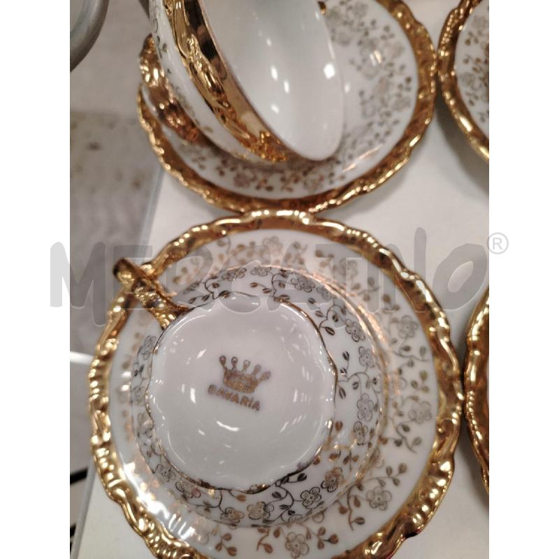 SET THÈ BAVARIA INC DEC FIORI ORO | Mercatino dell'Usato Roma viale tirreno 4