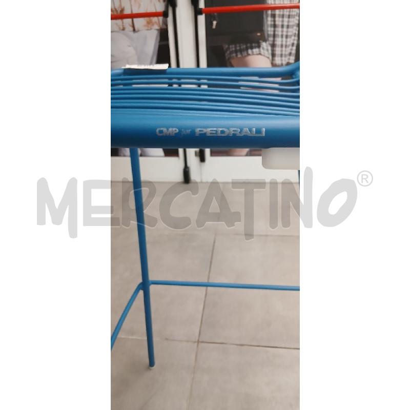 SGABELLO PEDRALIO BLU | Mercatino dell'Usato Roma viale tirreno 3