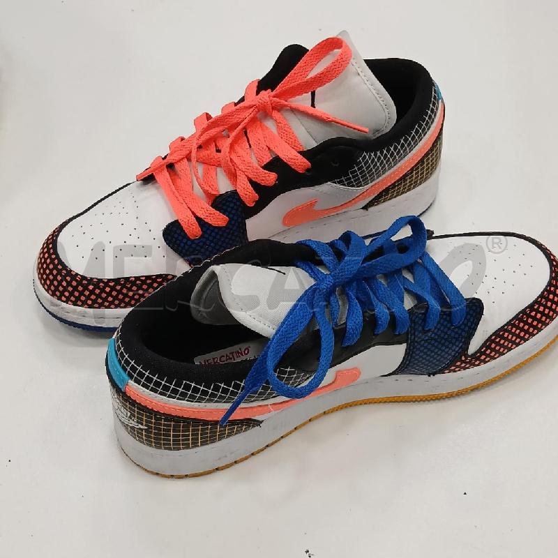 SNEAKERS D AIR JORDAN BI NE FLUO  | Mercatino dell'Usato Roma viale tirreno 1