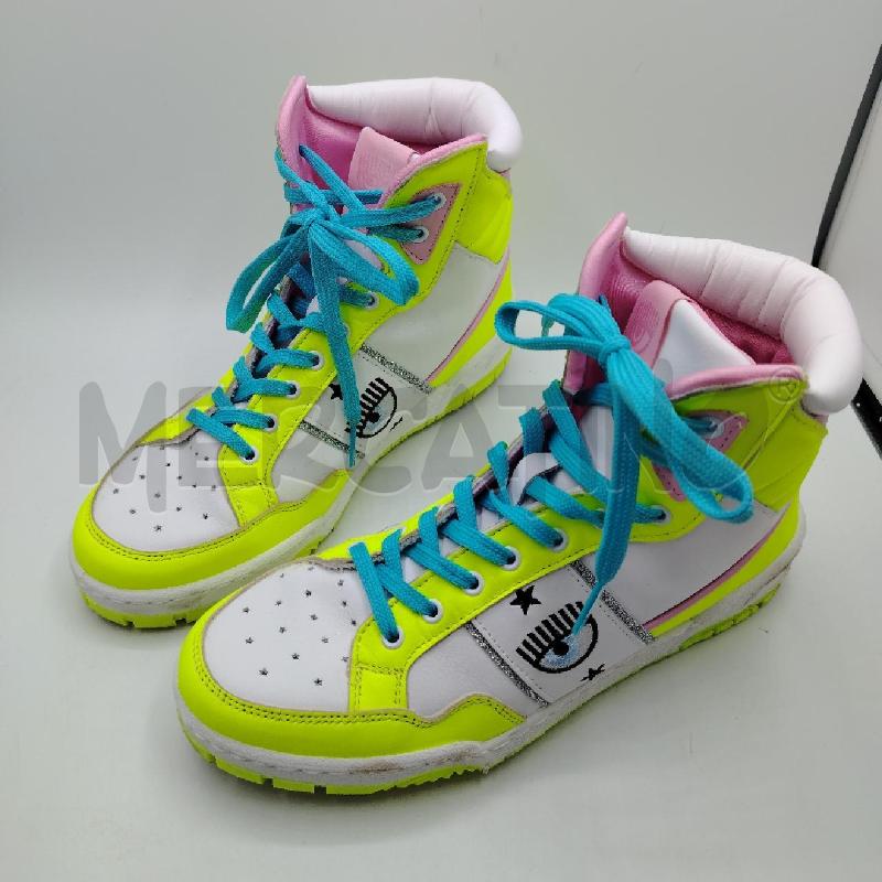 SNEAKERS D CHIARA FERRAGNI GI FLUO BI SCAT  | Mercatino dell'Usato Roma viale tirreno 1