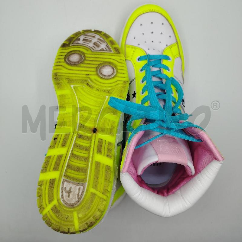 SNEAKERS D CHIARA FERRAGNI GI FLUO BI SCAT  | Mercatino dell'Usato Roma viale tirreno 4