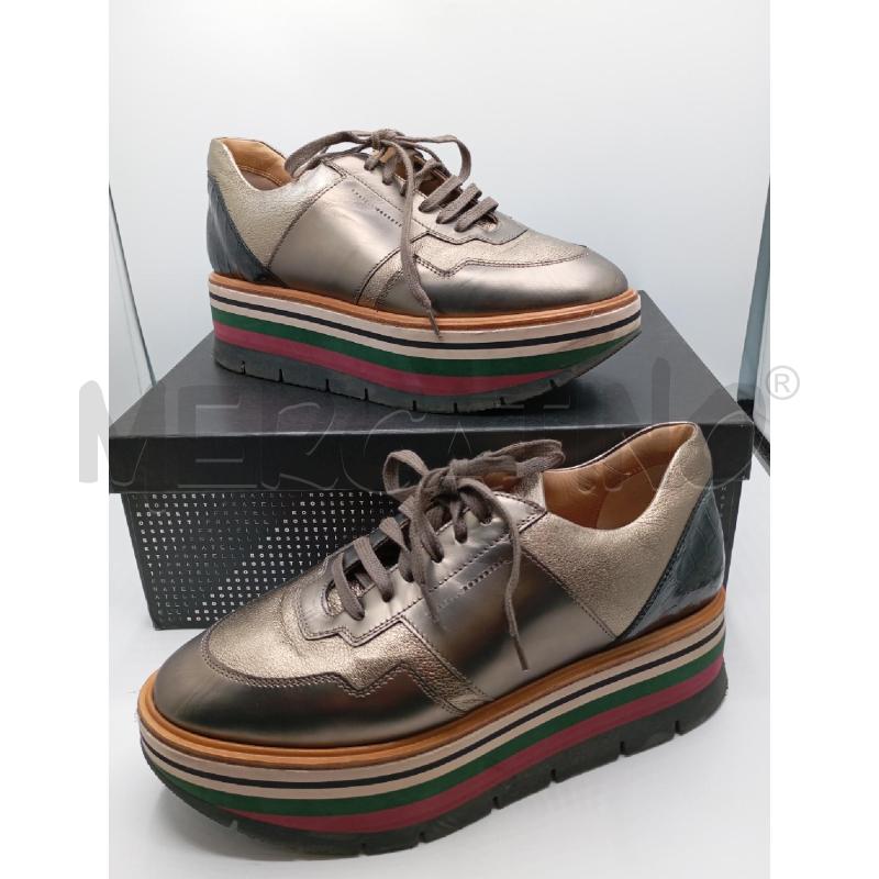 SNEAKERS D FRATELLI ROSSETTI BRONZO SUOLA PLATFOARM  | Mercatino dell'Usato Roma viale tirreno 1