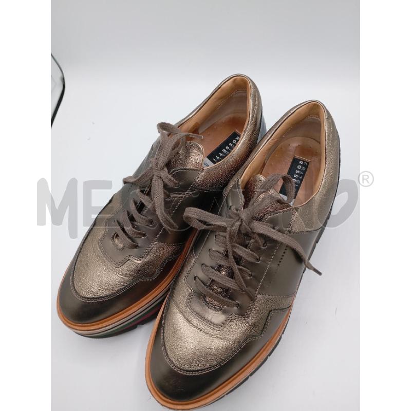 SNEAKERS D FRATELLI ROSSETTI BRONZO SUOLA PLATFOARM  | Mercatino dell'Usato Roma viale tirreno 3