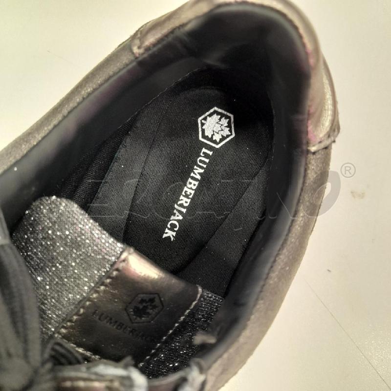 SNEAKERS D LUMBERJACK GR NE GLITTER  | Mercatino dell'Usato Roma viale tirreno 4