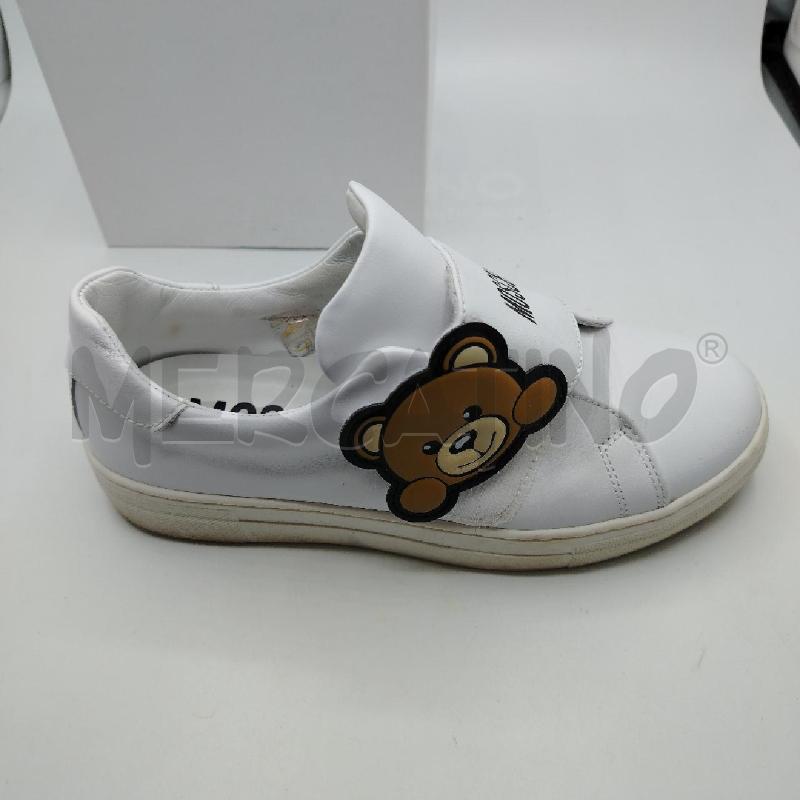 SNEAKERS D MOSCHINO TEEN  BI ORSETTO MA | Mercatino dell'Usato Roma viale tirreno 3