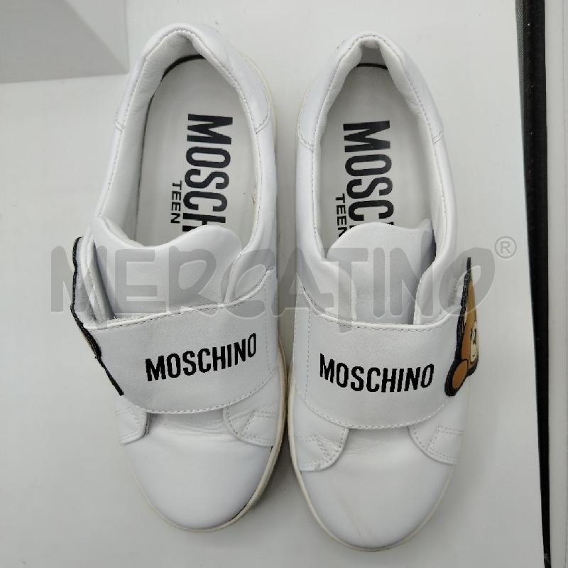 SNEAKERS D MOSCHINO TEEN  BI ORSETTO MA | Mercatino dell'Usato Roma viale tirreno 4