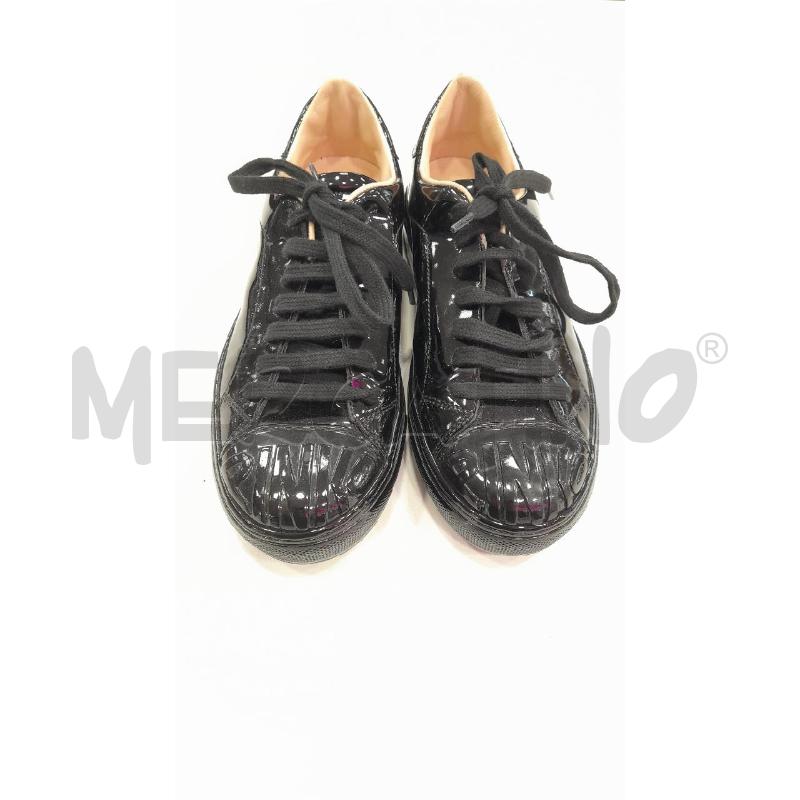 SNEAKERS D PINKO NE LUCIDE  | Mercatino dell'Usato Roma viale tirreno 1