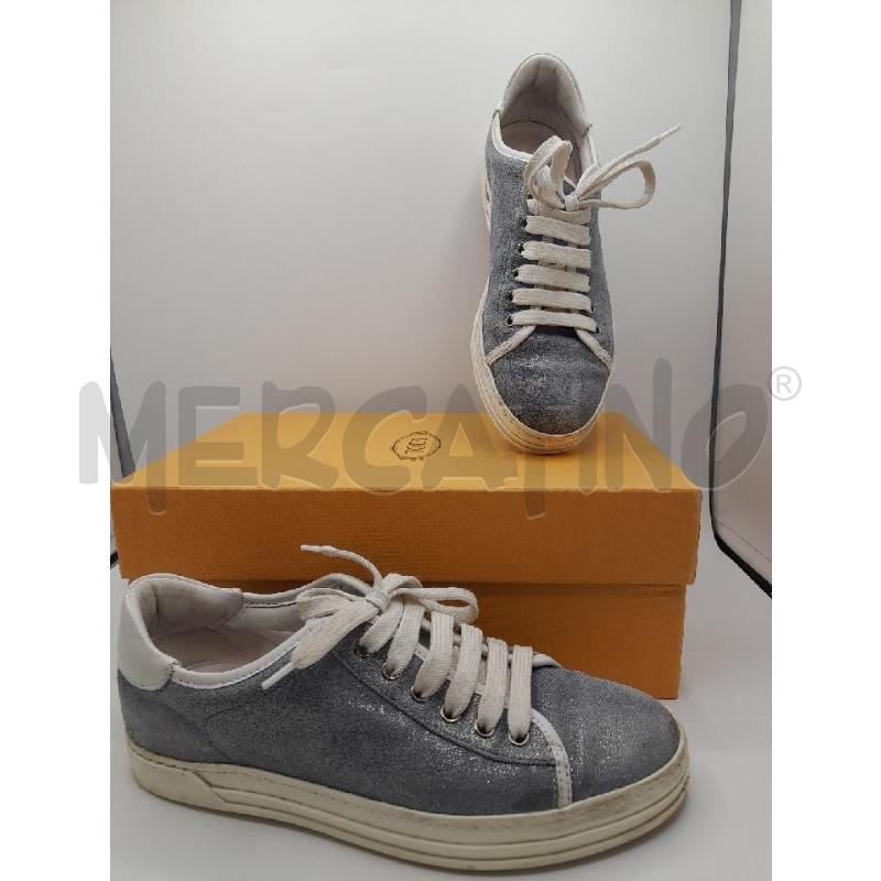 SNEAKERS D TODS BL ARGENTO SUOLA BI SCAT  | Mercatino dell'Usato Roma viale tirreno 1