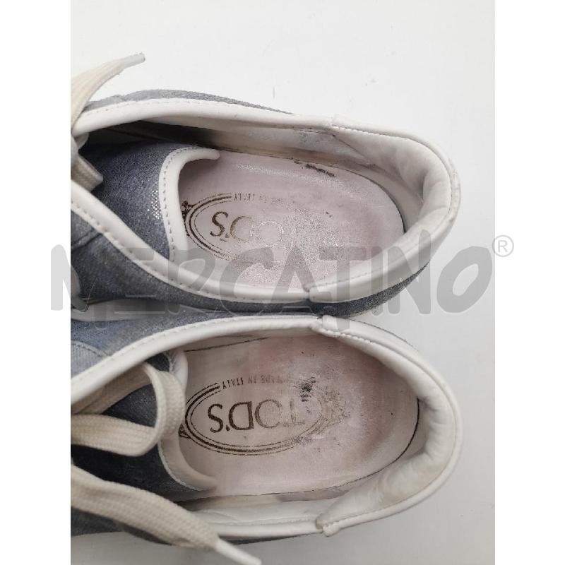 SNEAKERS D TODS BL ARGENTO SUOLA BI SCAT  | Mercatino dell'Usato Roma viale tirreno 4