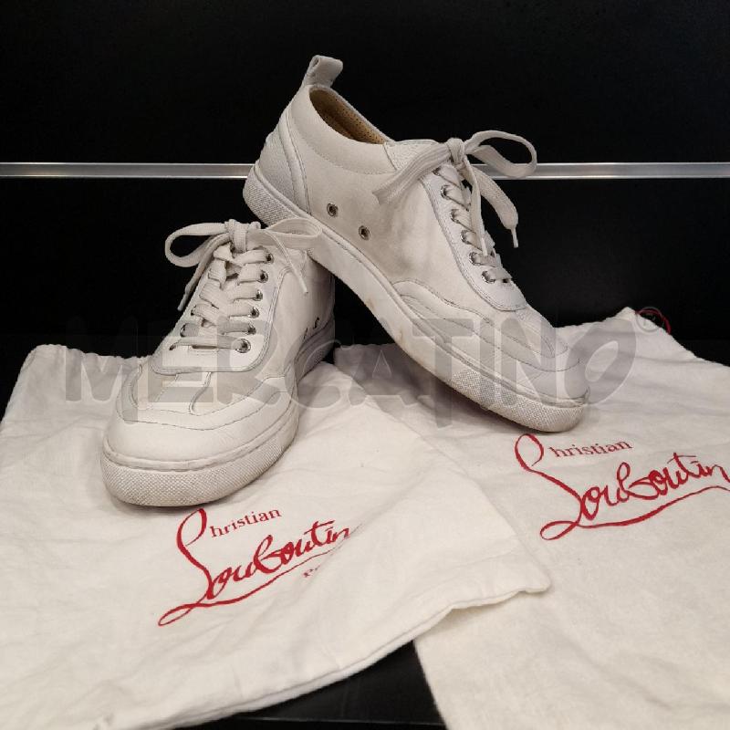 SNEAKERS U CHRISTIAN LOUBOUTIN PELLE DI VITELLO  | Mercatino dell'Usato Roma viale tirreno 1