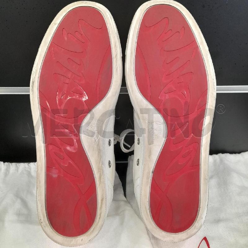 SNEAKERS U CHRISTIAN LOUBOUTIN PELLE DI VITELLO  | Mercatino dell'Usato Roma viale tirreno 2