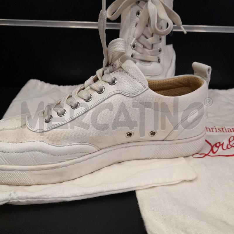 SNEAKERS U CHRISTIAN LOUBOUTIN PELLE DI VITELLO  | Mercatino dell'Usato Roma viale tirreno 4
