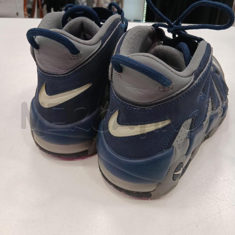 SNEAKERS U NIKE AIR MORE UPTEMPO 96 GRIGIO PELLE DI VITELLO | Mercatino dell'Usato Roma viale tirreno 3