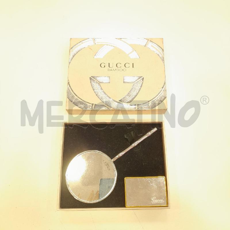 SPECCHIETTO GUCCI BAMBOO + SPECCHIETTO MINI | Mercatino dell'Usato Roma viale tirreno 1