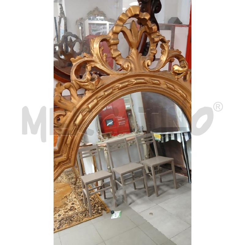 SPECCHIO C/DORATA FREGIO RILIEVO | Mercatino dell'Usato Roma viale tirreno 2