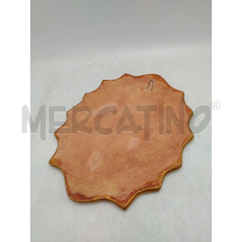 SPECCHIO ONDULATO DEC ORO BIANCO ROSSO | Mercatino dell'Usato Roma viale tirreno 3