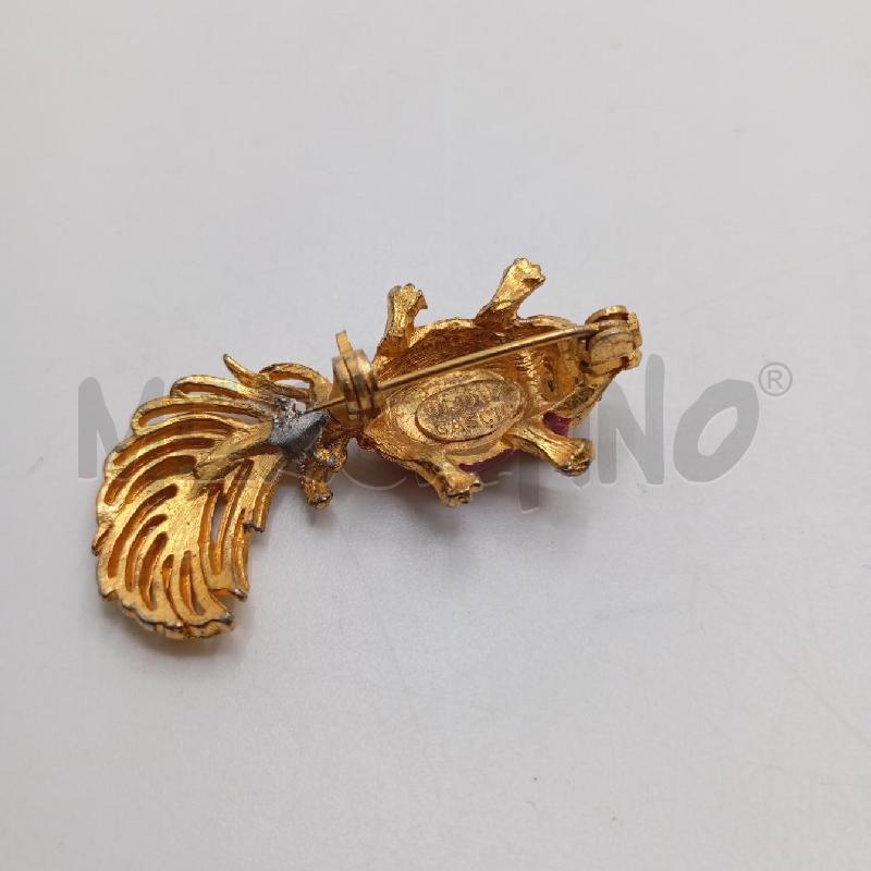 SPILLA CASCIO BIJOUX PUZZOLA SMALTO RSS STRASS DA RIV  | Mercatino dell'Usato Roma viale tirreno 2