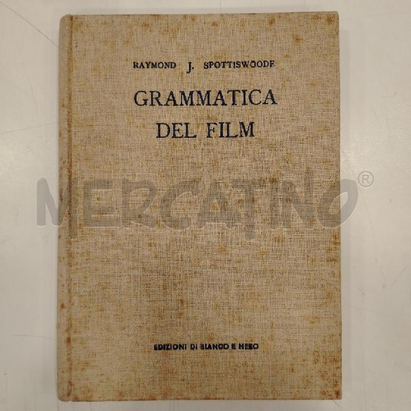 SPOTTISWOODE GRAMMATICA DEL FILM | Mercatino dell'Usato Roma viale tirreno 1