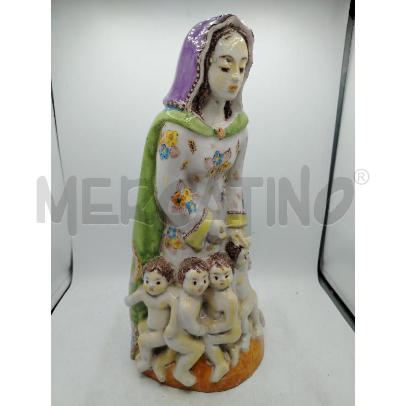 STATUA DONNA CON BAMBINI | Mercatino dell'Usato Roma viale tirreno 1