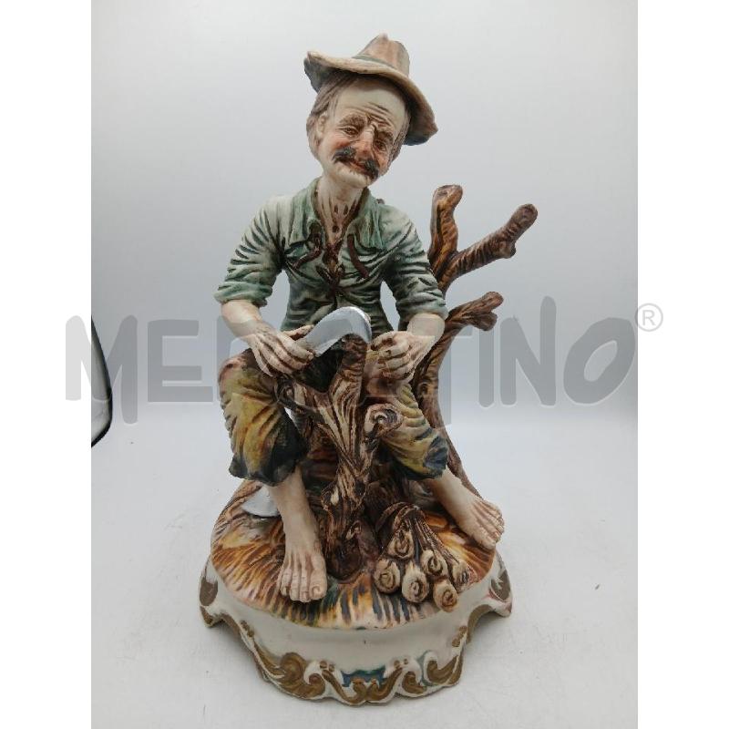 STATUA NONNINO SEDUTO CAPODIMONTE  | Mercatino dell'Usato Roma viale tirreno 1