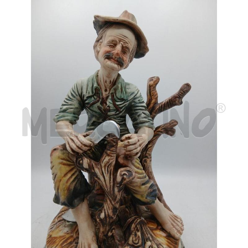 STATUA NONNINO SEDUTO CAPODIMONTE  | Mercatino dell'Usato Roma viale tirreno 2