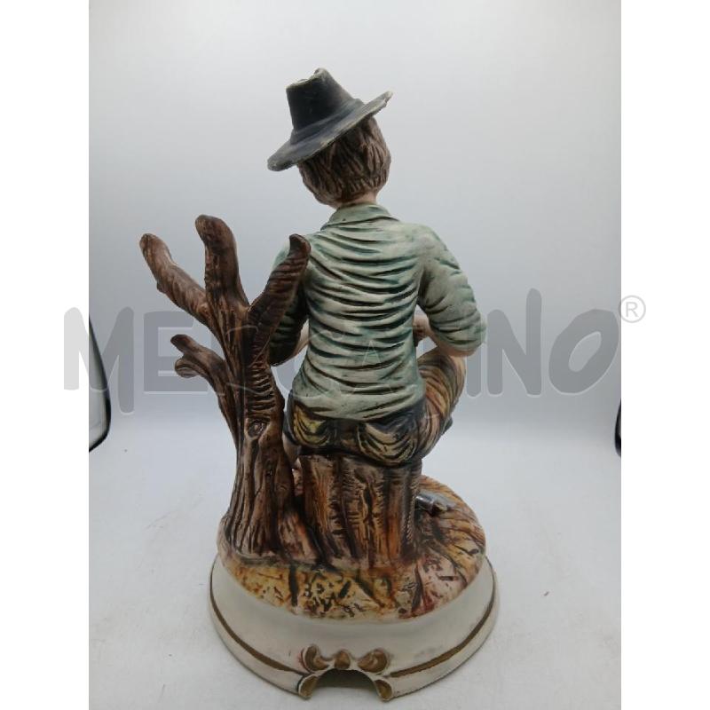 STATUA NONNINO SEDUTO CAPODIMONTE  | Mercatino dell'Usato Roma viale tirreno 3