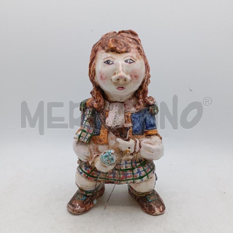STATUA TOBY DONNA CAPELLI MARRONI VINTAGE | Mercatino dell'Usato Roma viale tirreno 1