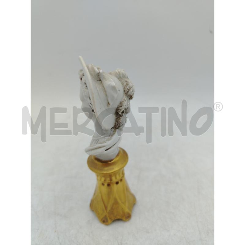 STATUINA CAPODIMONTE BUSTO DONNA | Mercatino dell'Usato Roma viale tirreno 3