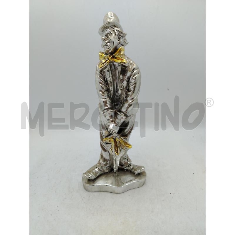 STATUINA CLOWN LAMINATO A FIRMA MARIANI | Mercatino dell'Usato Roma viale tirreno 1