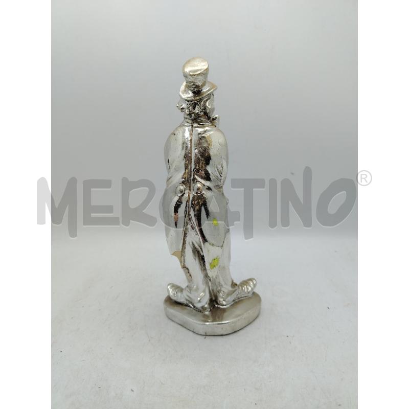 STATUINA CLOWN LAMINATO A FIRMA MARIANI | Mercatino dell'Usato Roma viale tirreno 2