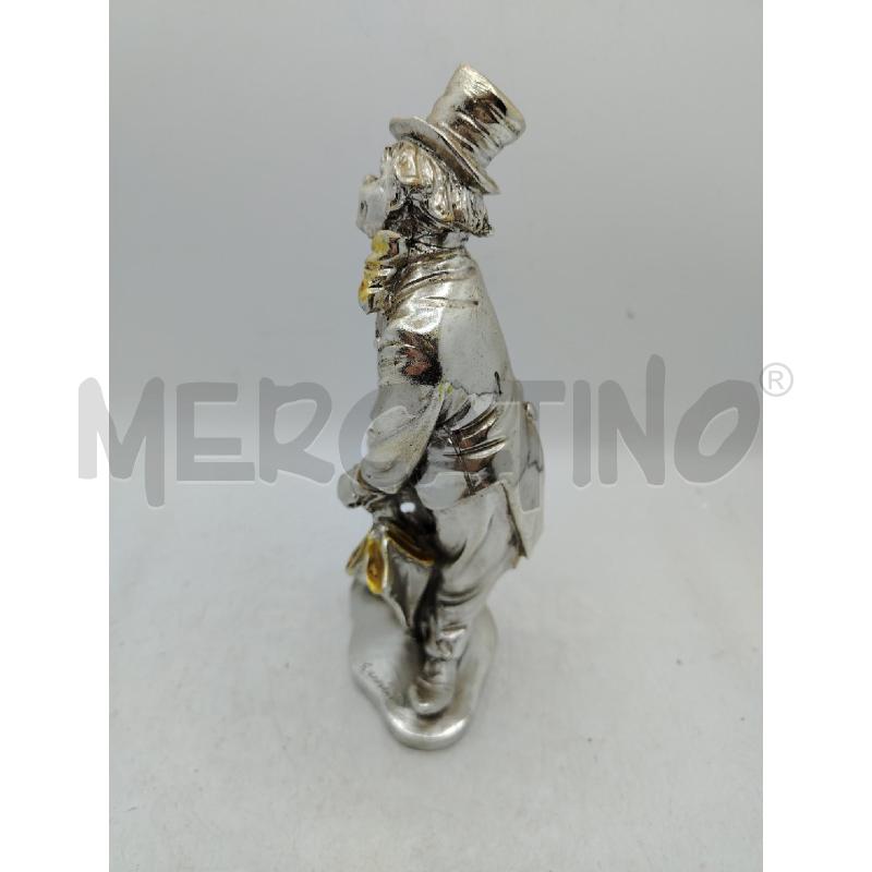 STATUINA CLOWN LAMINATO A FIRMA MARIANI | Mercatino dell'Usato Roma viale tirreno 4