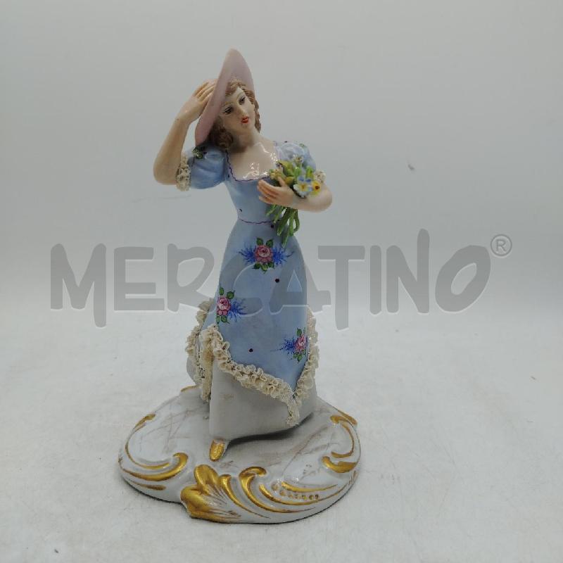 STATUINA DONNA CPDM BORDI TULLE CER | Mercatino dell'Usato Roma viale tirreno 1